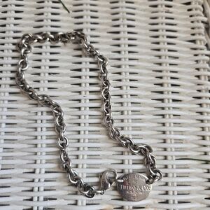 Tiffany & Co. Silver Chain Necklace